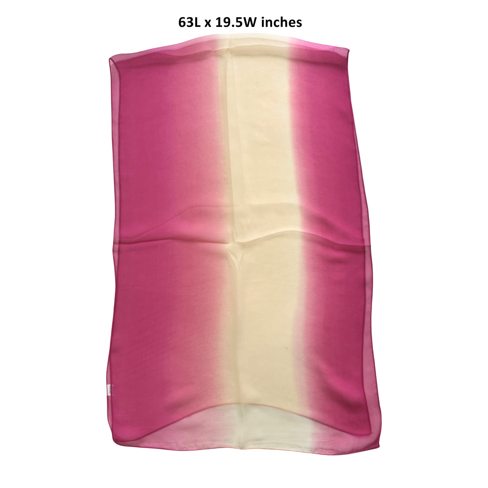 Wrapables Lightweight Sheer Solid Color Georgette Scarf