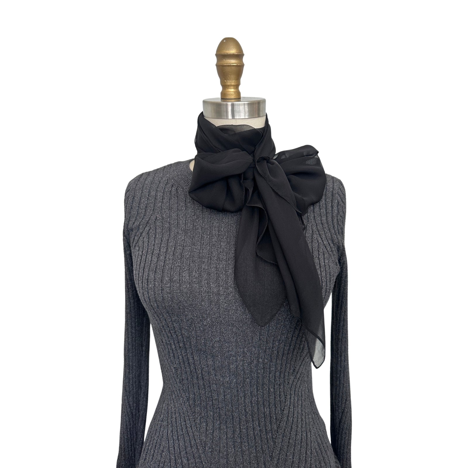 Wrapables Lightweight Sheer Solid Color Georgette Scarf
