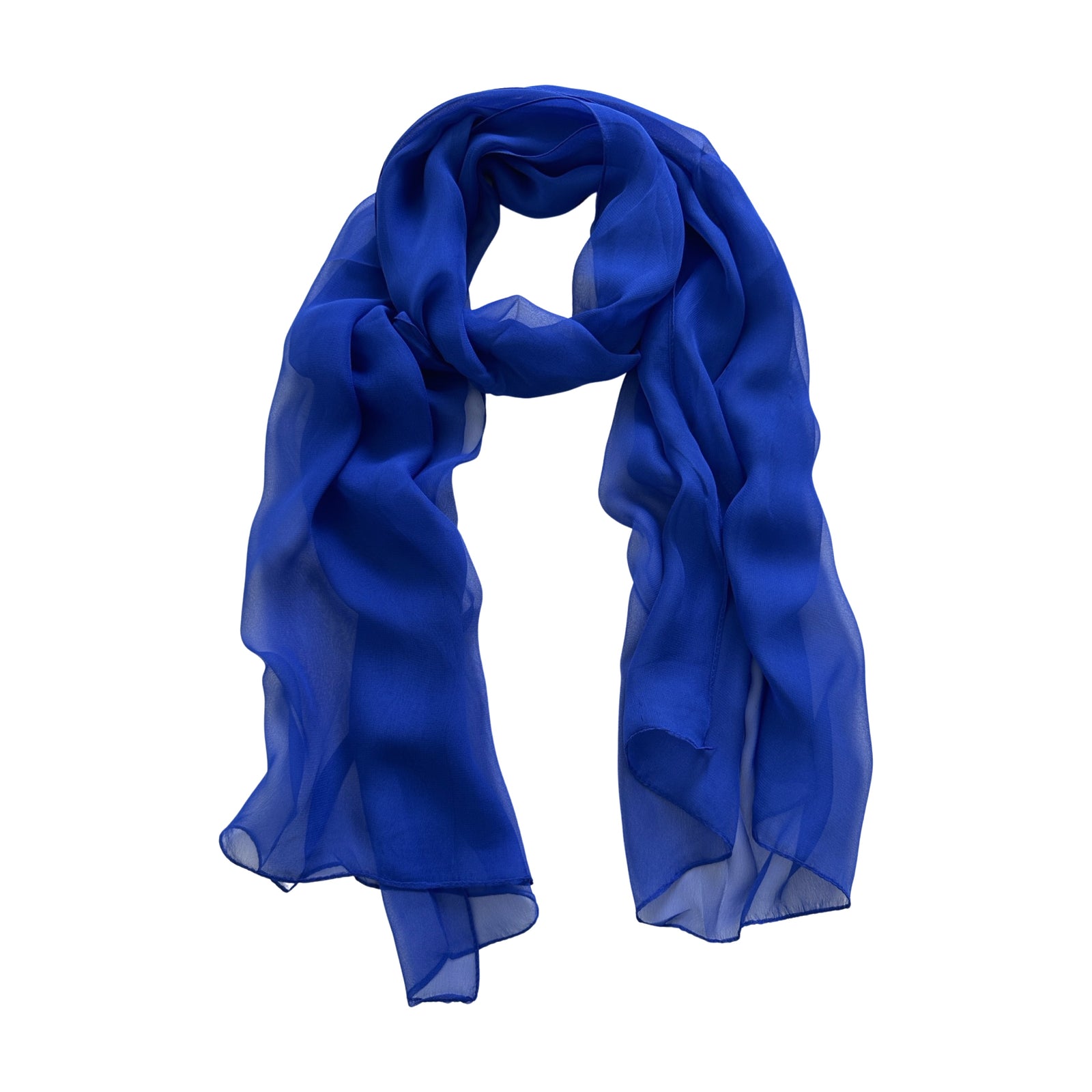 Wrapables Lightweight Sheer Solid Color Georgette Scarf