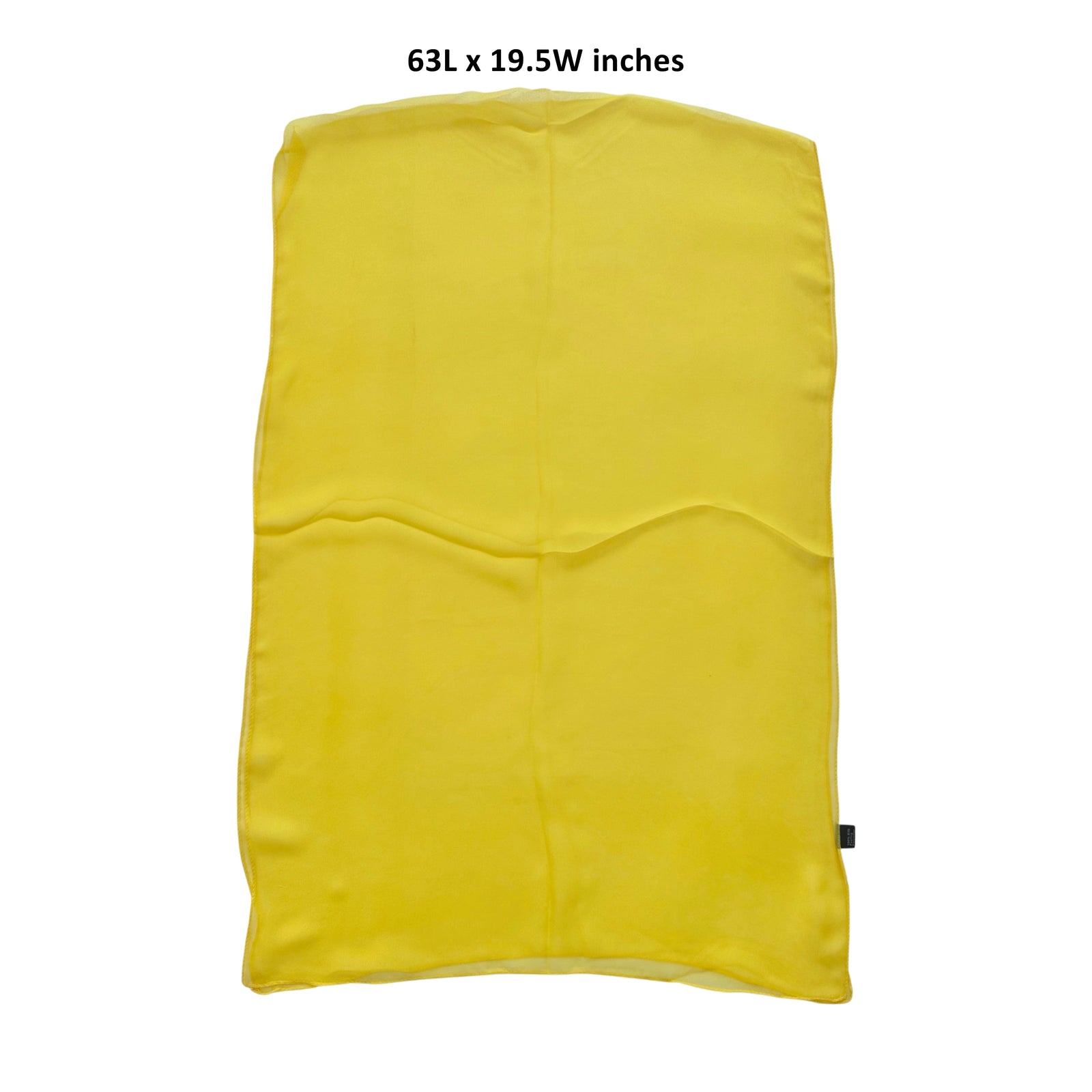 Wrapables Lightweight Sheer Solid Color Georgette Scarf