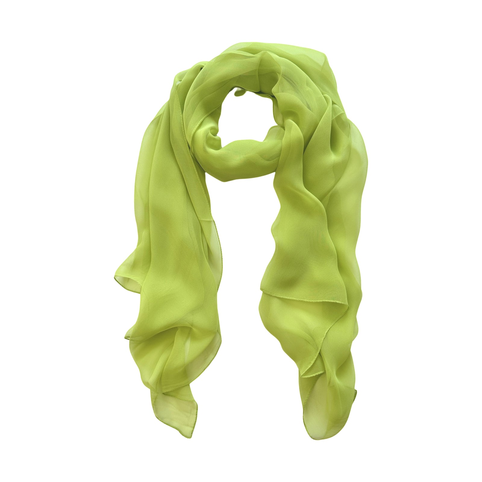 Wrapables Lightweight Sheer Solid Color Georgette Scarf