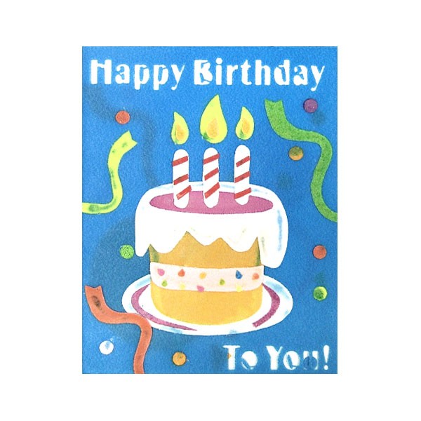 Greeting Soap Card