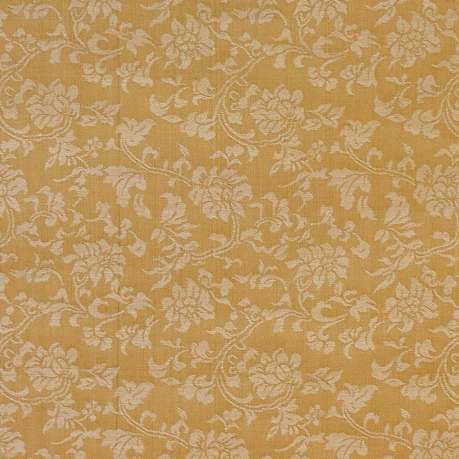 Wrapables Asian Style Satin Brocade Decorative Paper (1 Roll, 2 Sheets), Sun Yellow