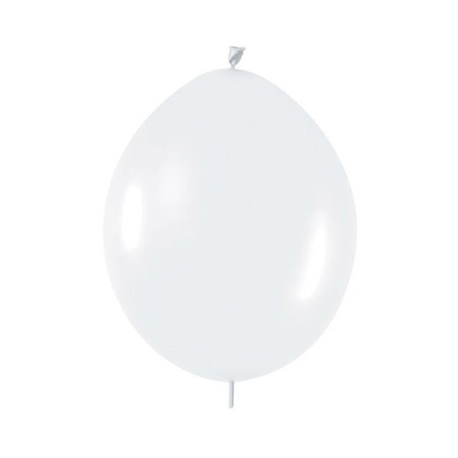 Wrapables 12 inch Latex Link-O-Loon Balloons (30 Pack)