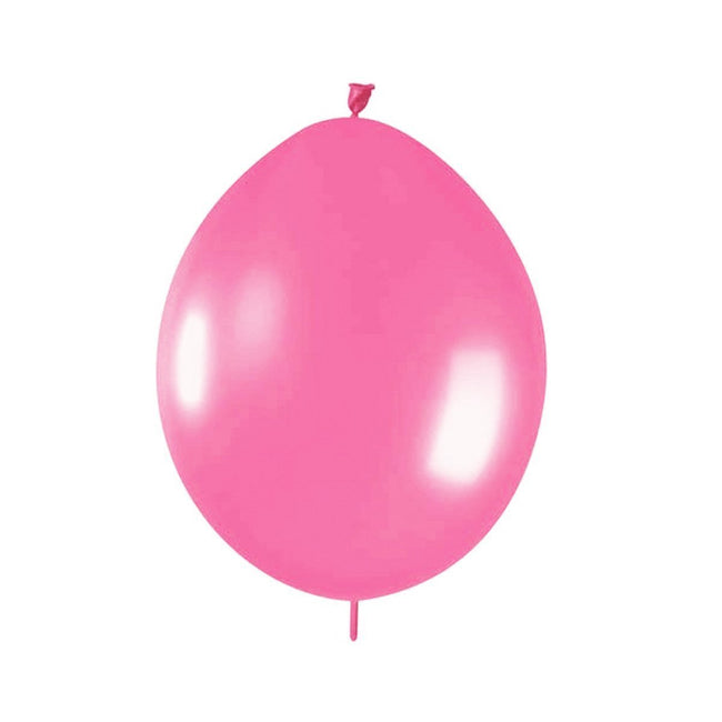 Wrapables 12 inch Latex Link-O-Loon Balloons (30 Pack)