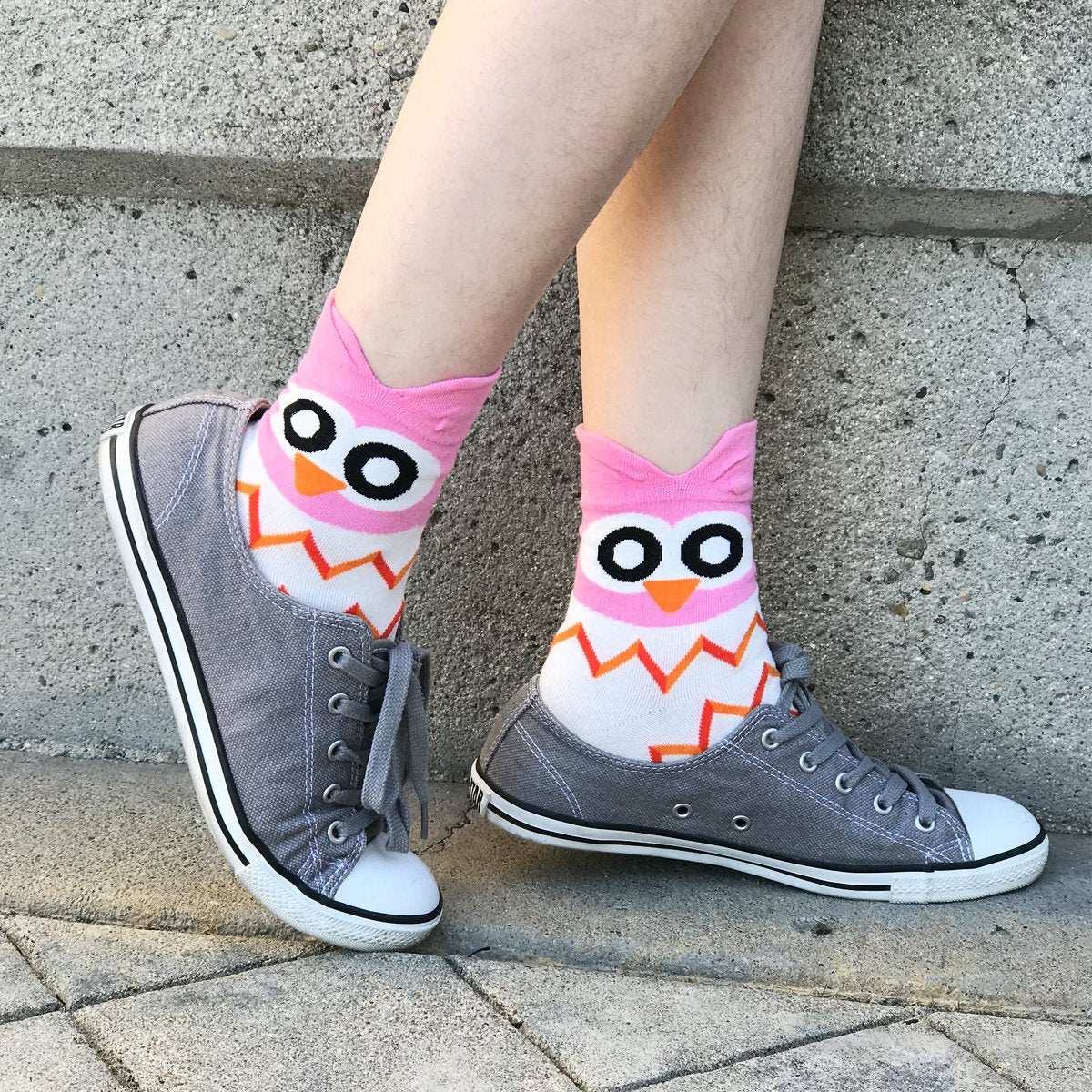 Wrapables Novelty Animal Print Crew Socks (Set of 5)