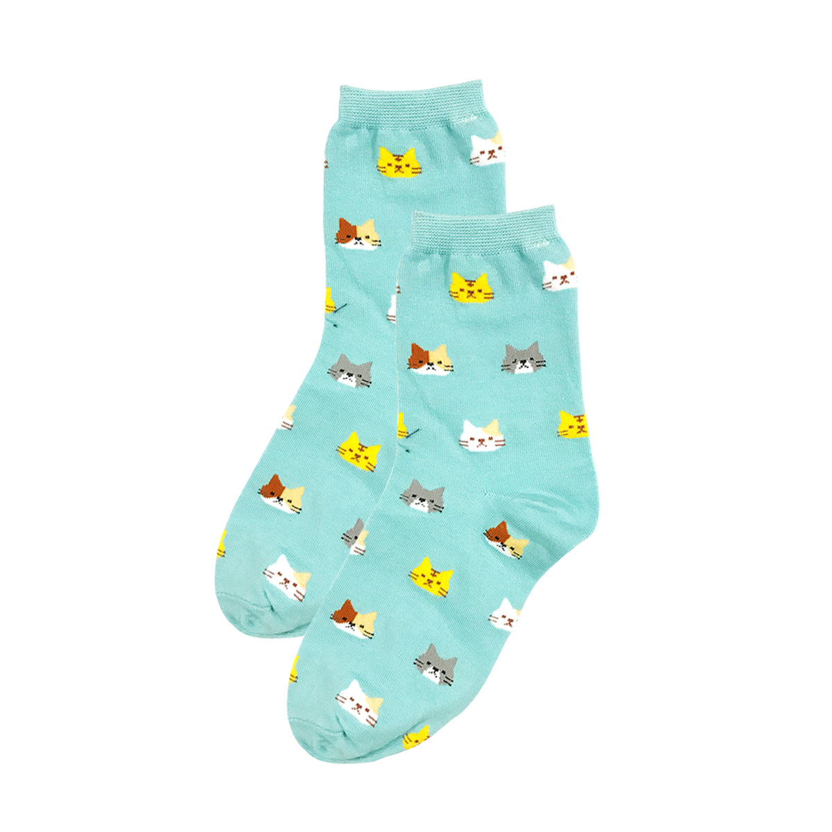 Wrapables Novelty Animal Print Crew Socks (Set of 5)