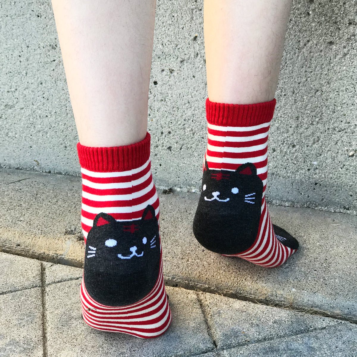 Wrapables Novelty Animal Print Crew Socks (Set of 5)