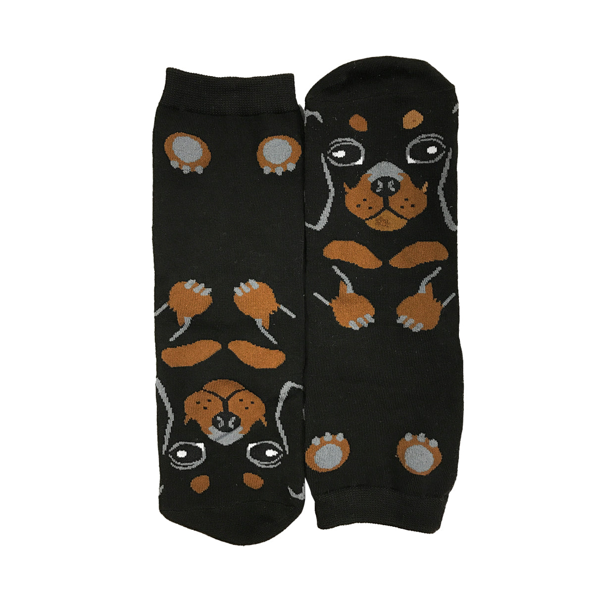 Wrapables Novelty Animal Print Crew Socks (Set of 5)