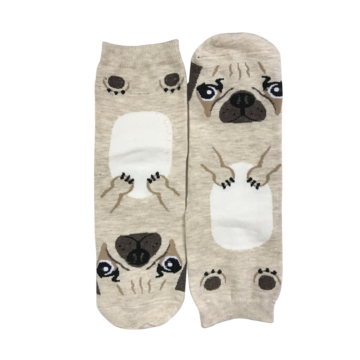 Wrapables Novelty Animal Print Crew Socks (Set of 5)