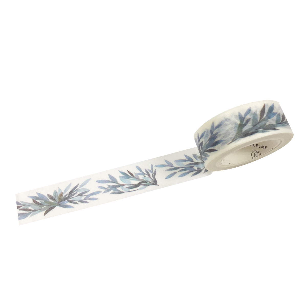 Wrapables Flowers and Greens Washi Masking Tape, 15mm x 7m