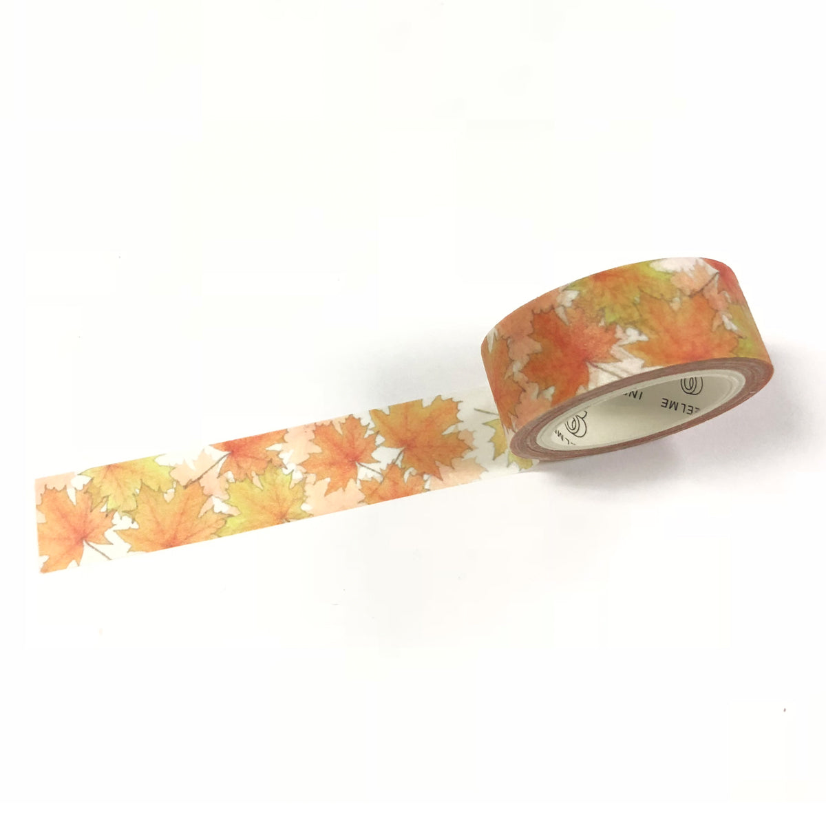 Wrapables Flowers and Greens Washi Masking Tape, 15mm x 7m