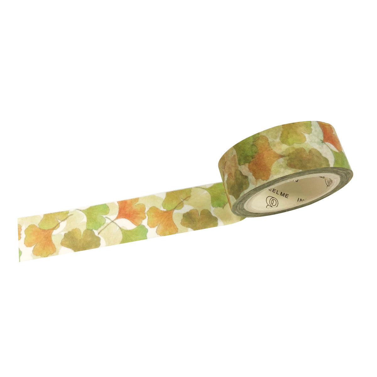 Wrapables Flowers and Greens Washi Masking Tape, 15mm x 7m