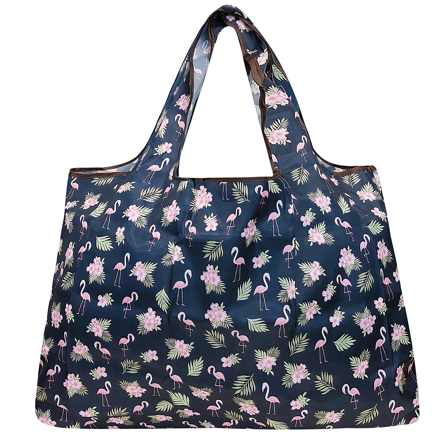 Wrapables Eco-Friendly Large Nylon Reusable Shopping Bags (Set of 2)