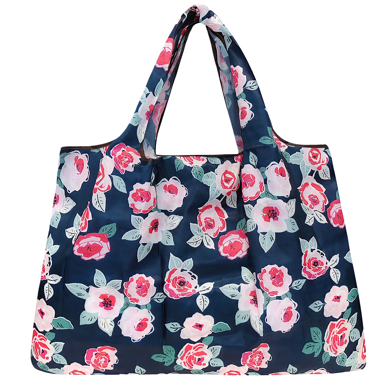 Wrapables Eco-Friendly Large Nylon Reusable Shopping Bags (Set of 2)