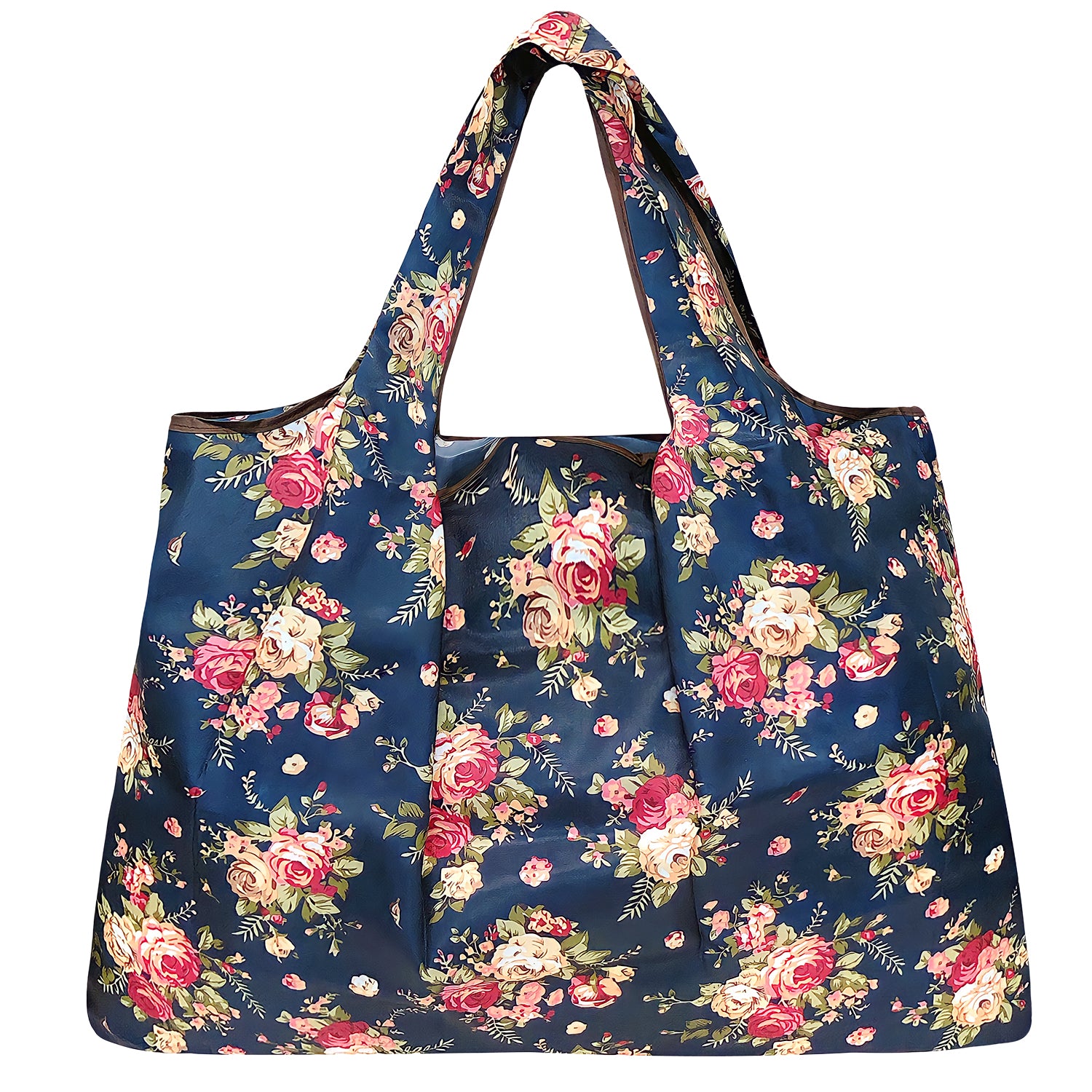 Wrapables Eco-Friendly Large Nylon Reusable Shopping Bags (Set of 2)