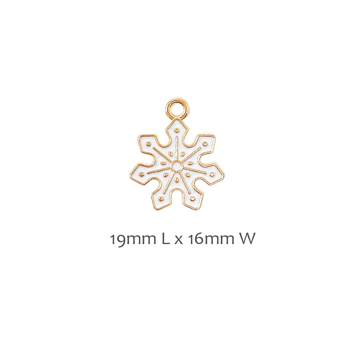 Wrapables Holiday Pendant Charms for Jewelry Making (Set of 10)