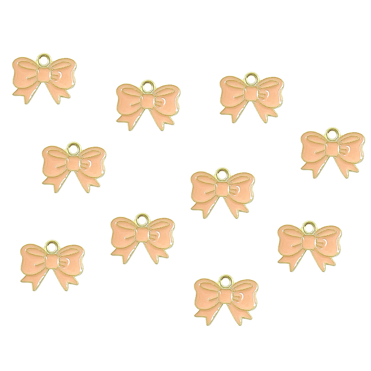 Wrapables Jewelry Charms for Jewelry Making Enamel Pendants (Set of 10)