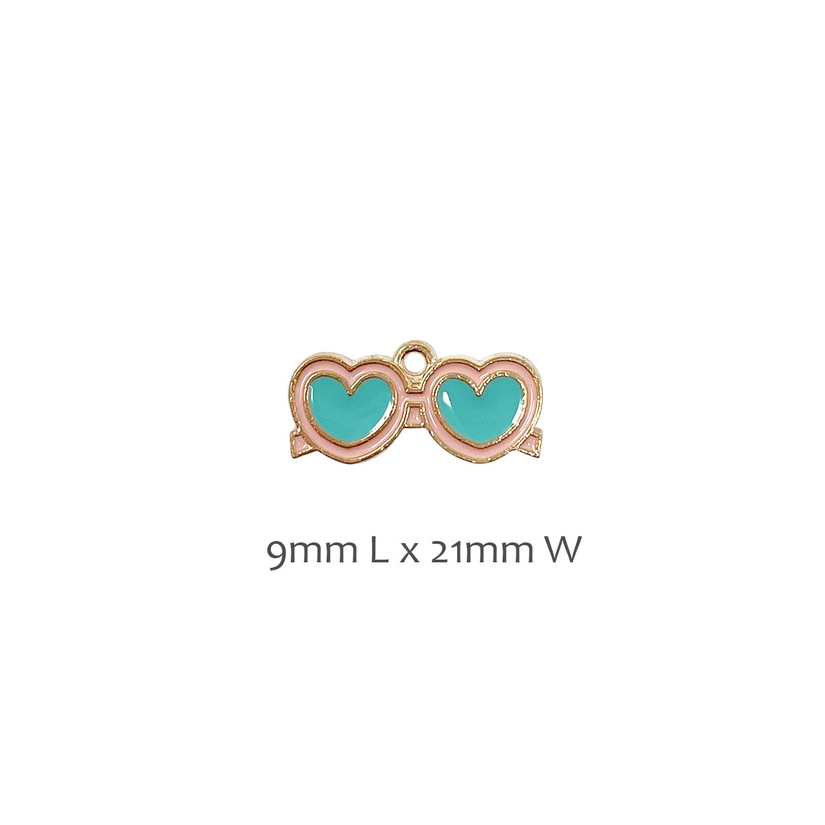 Wrapables Jewelry Charms for Jewelry Making Enamel Pendants (Set of 10)
