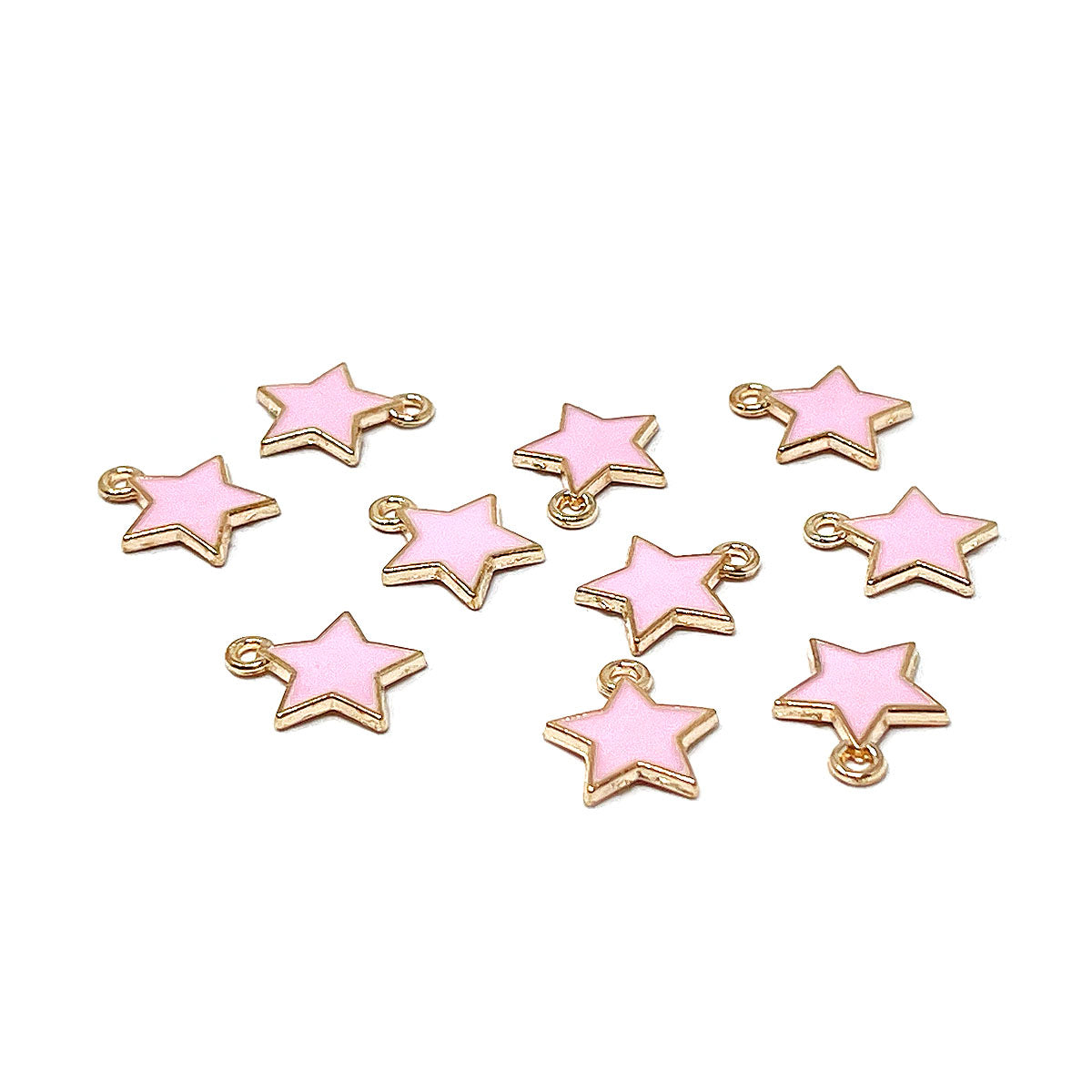 Wrapables 6MM Jewelry Charm Pendant for Jewelry Making Set of 10