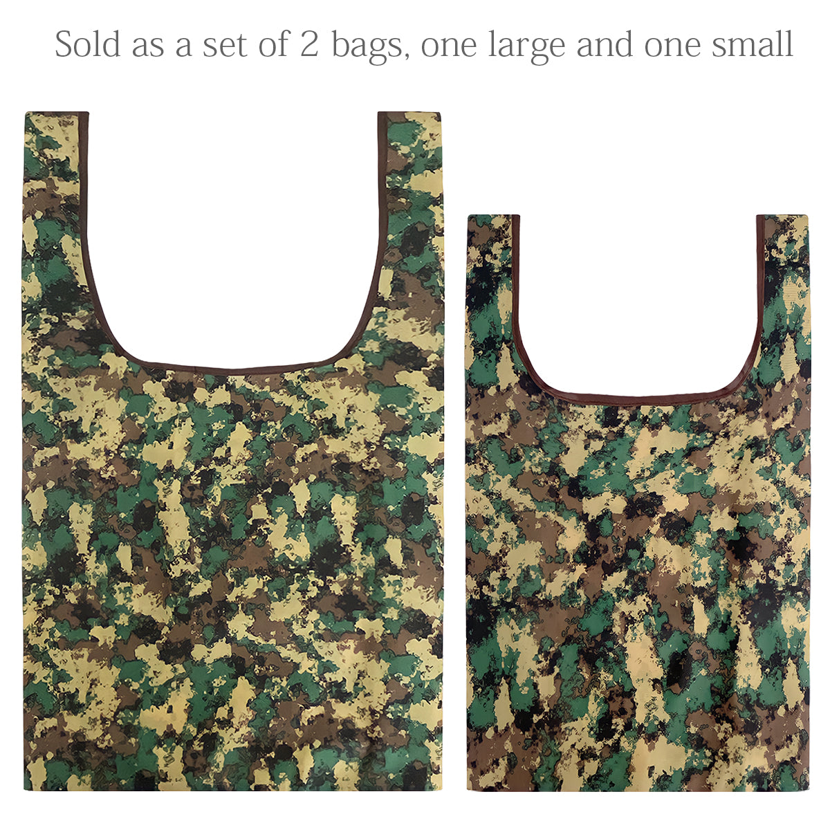 Wrapables JoliBag Nylon Reusable Grocery Bag, Set of 6