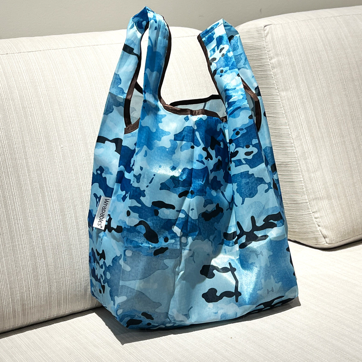 Wrapables JoliBag Nylon Reusable Grocery Bag, Set of 6