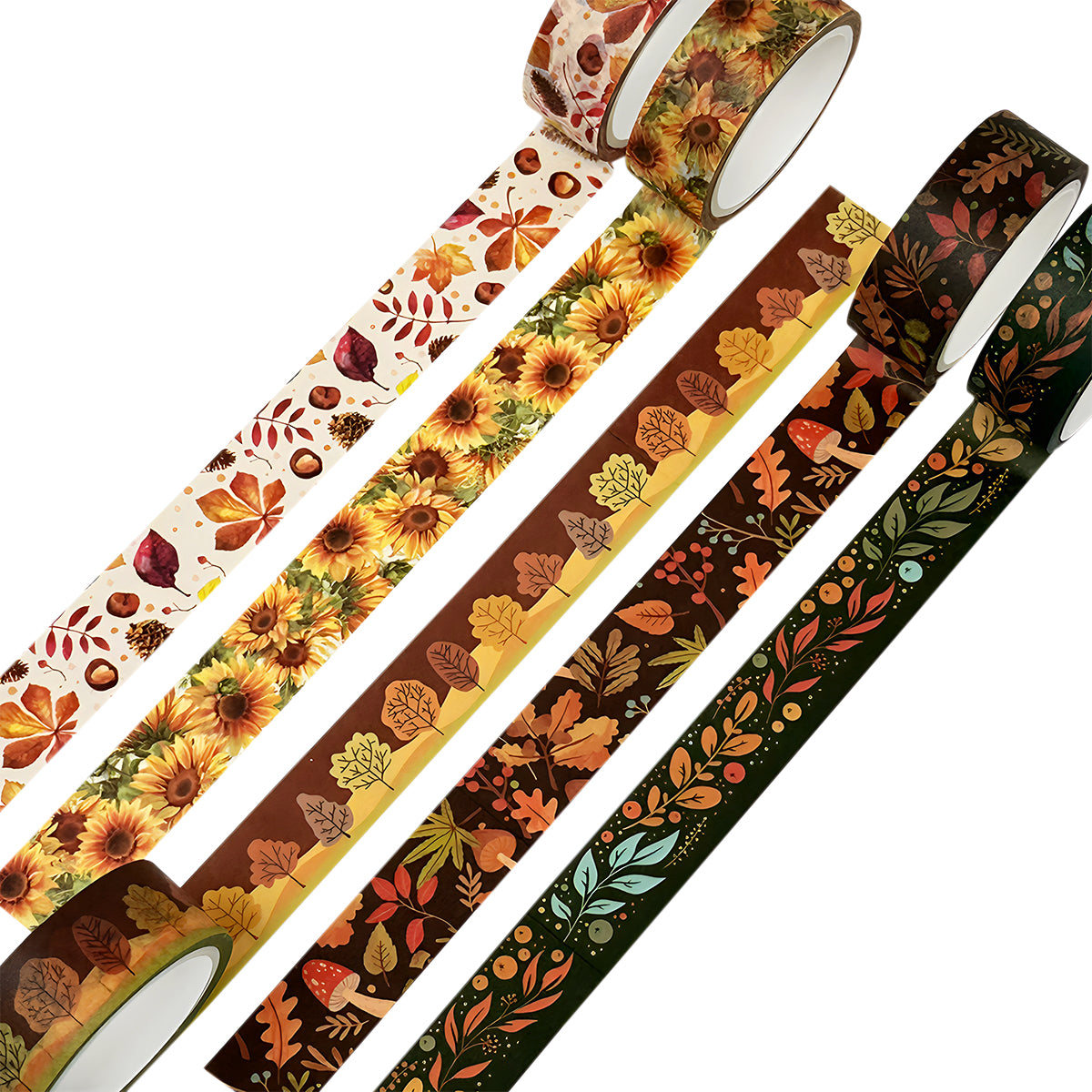 Wrapables Decorative Washi Tape for Scrapbooking, Stationery, Diary, Card Making
