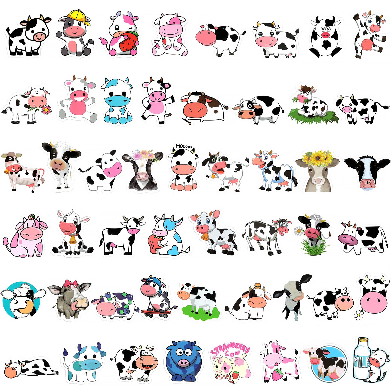 Wrapables Waterproof Vinyl Stickers for Water Bottles, Laptop, Phones, Skateboards, Decals for Teens