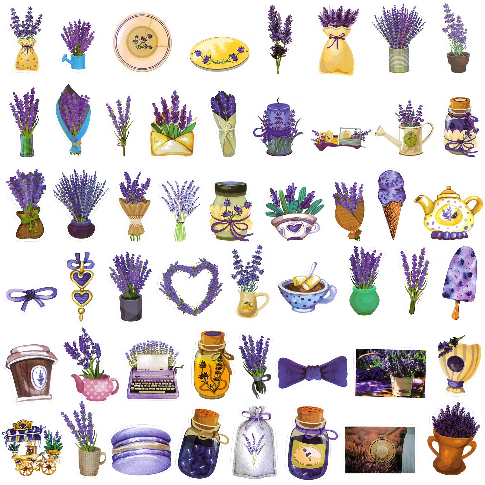 Wrapables Waterproof Vinyl Stickers for Water Bottles, Laptop, Phones, Skateboards, Decals for Teens
