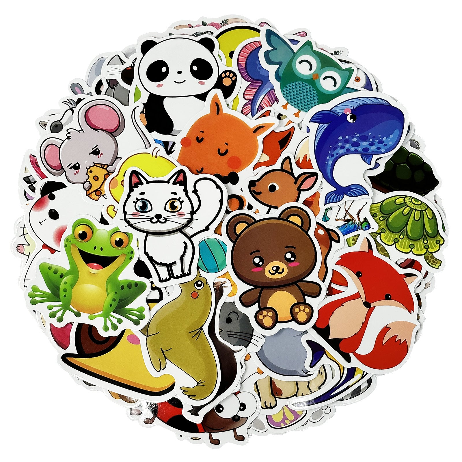 Wrapables Waterproof Vinyl Stickers for Water Bottles, Laptop, Phones, Skateboards, Decals for Teens