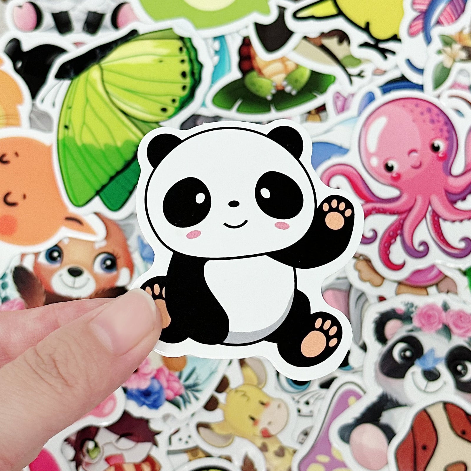 Wrapables Waterproof Vinyl Stickers for Water Bottles, Laptop, Phones, Skateboards, Decals for Teens