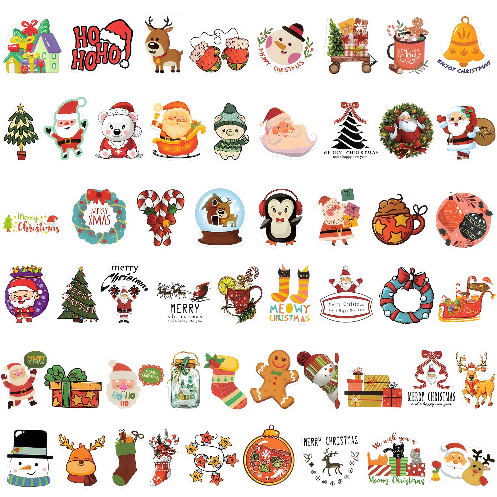 Wrapables Waterproof Vinyl Stickers for Water Bottles, Laptop, Phones, Skateboards, Decals for Teens