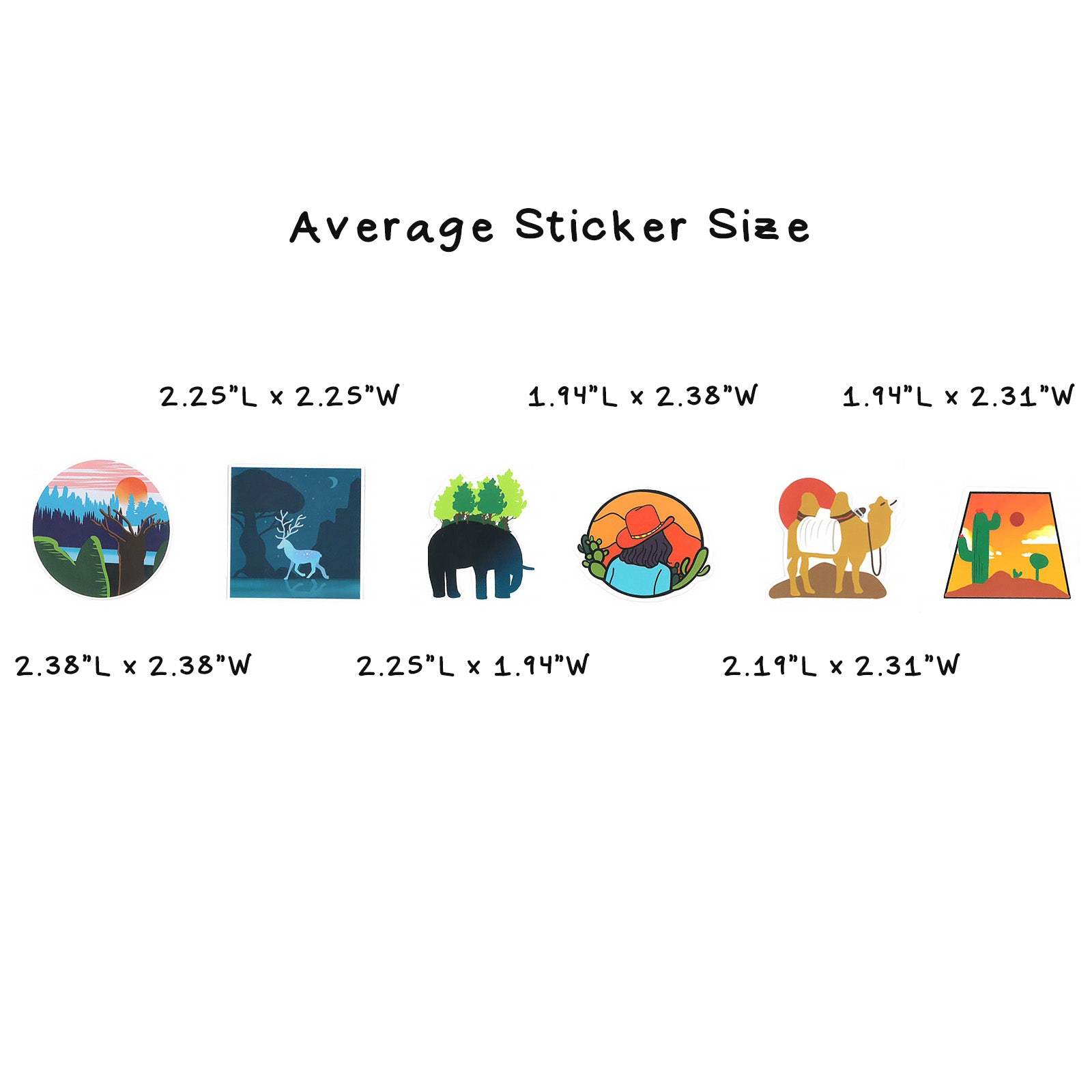 Wrapables Waterproof Vinyl Stickers for Water Bottles, Laptop, Phones, Skateboards, Decals for Teens