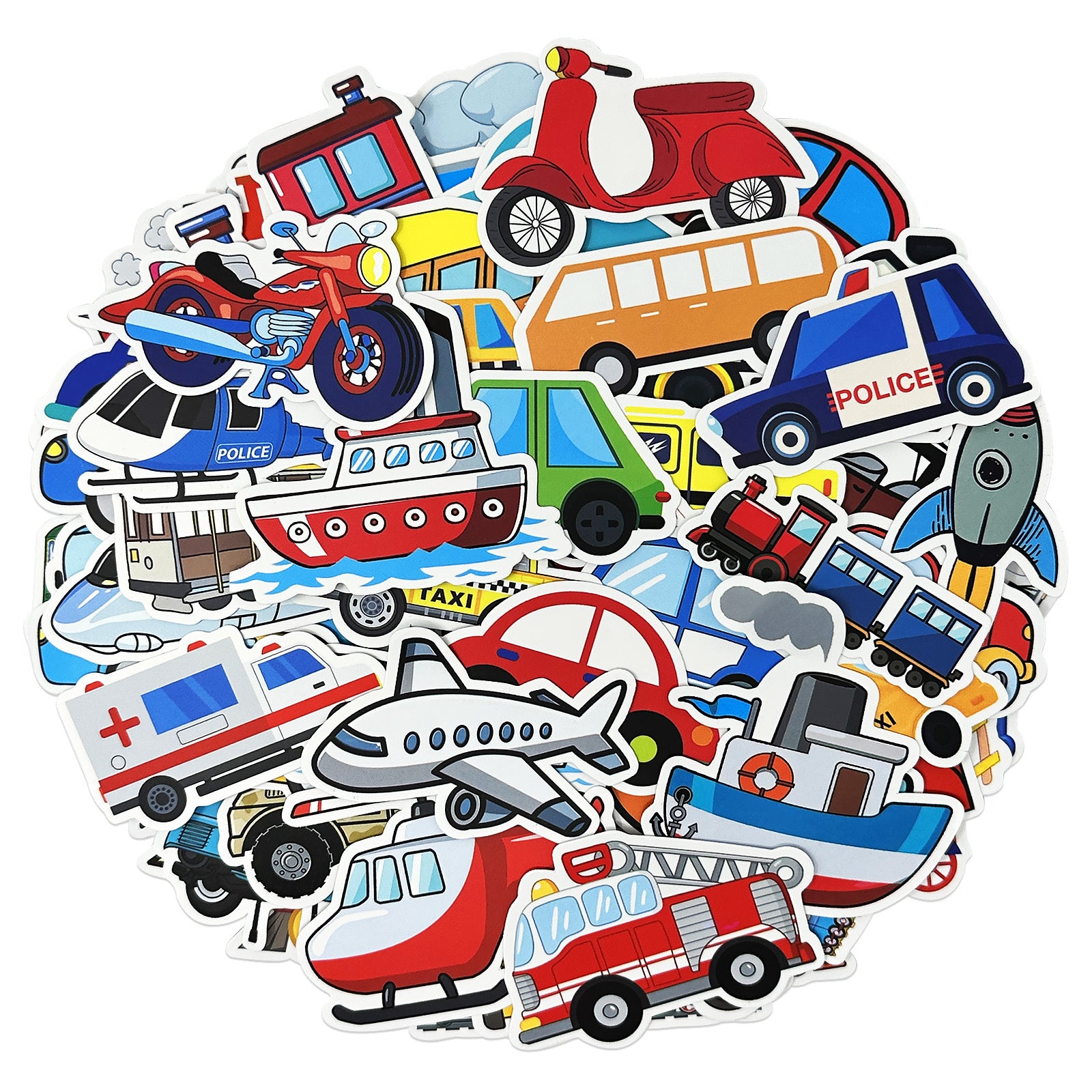 Wrapables Waterproof Vinyl Stickers for Water Bottles, Laptop, Phones, Skateboards, Decals for Teens