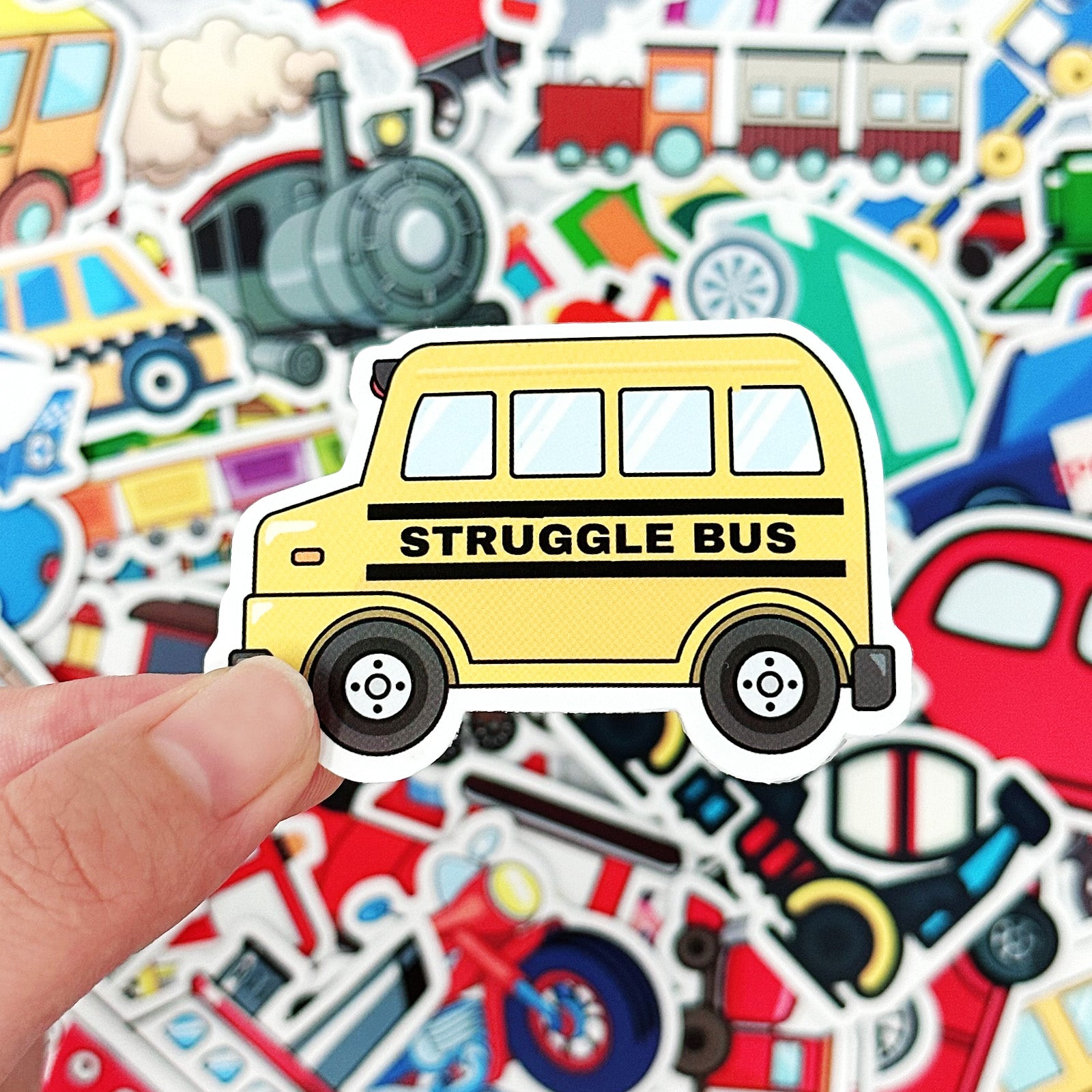 Wrapables Waterproof Vinyl Stickers for Water Bottles, Laptop, Phones, Skateboards, Decals for Teens