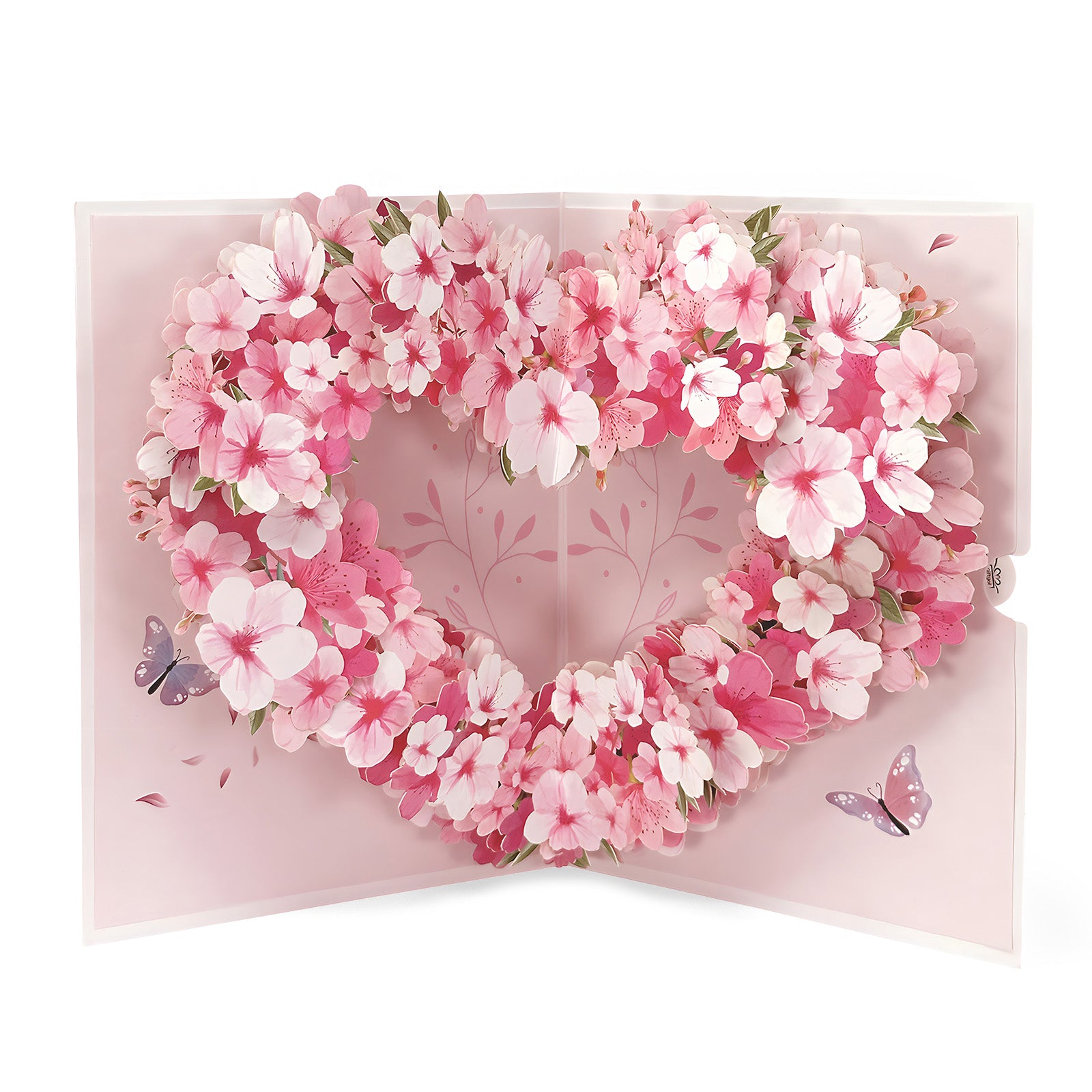 Wrapables 3D Pop Up Floral Greeting Card, Flower Bouquet Card for Mother's Day, Birthday, Anniversary, All Occasions