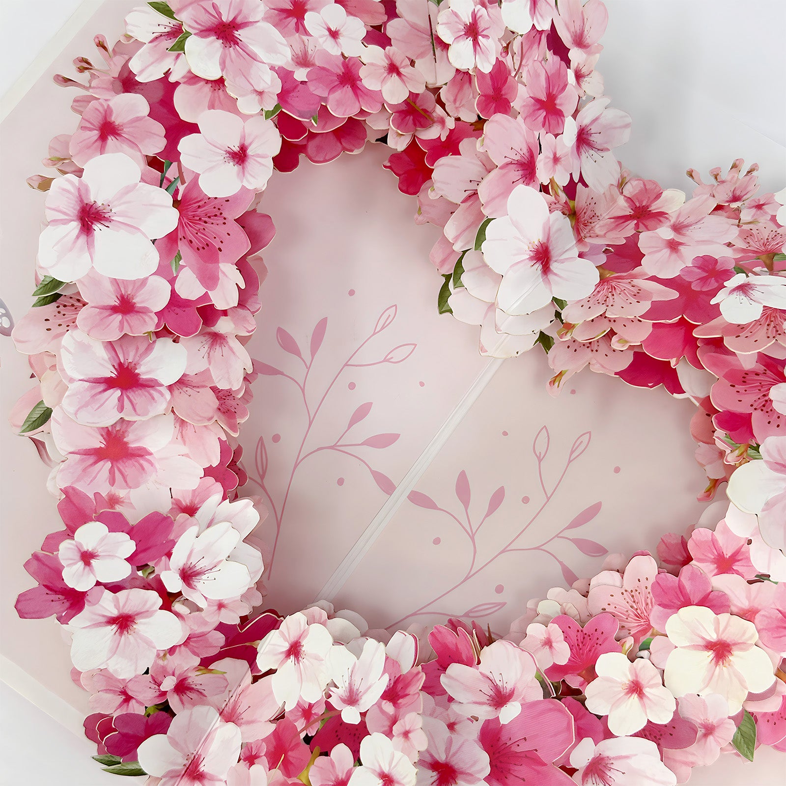 Wrapables 3D Pop Up Floral Greeting Card, Flower Bouquet Card for Mother's Day, Birthday, Anniversary, All Occasions