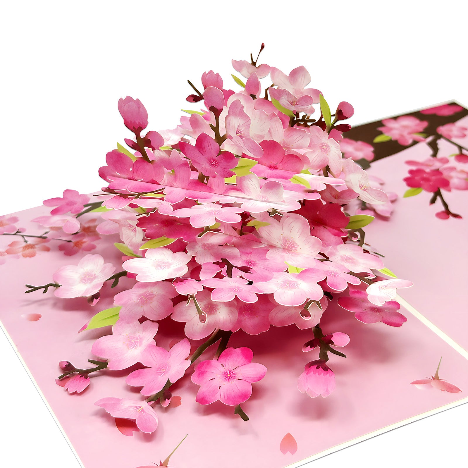 Wrapables 3D Pop Up Floral Greeting Card, Flower Bouquet Card for Mother's Day, Birthday, Anniversary, All Occasions