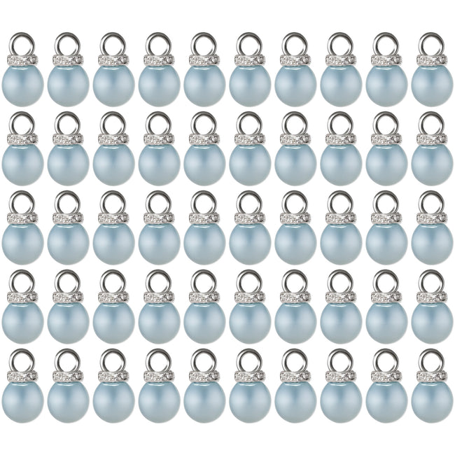 Wrapables 10mm Jewelry Making Faux Imitation Pearls 50pcs