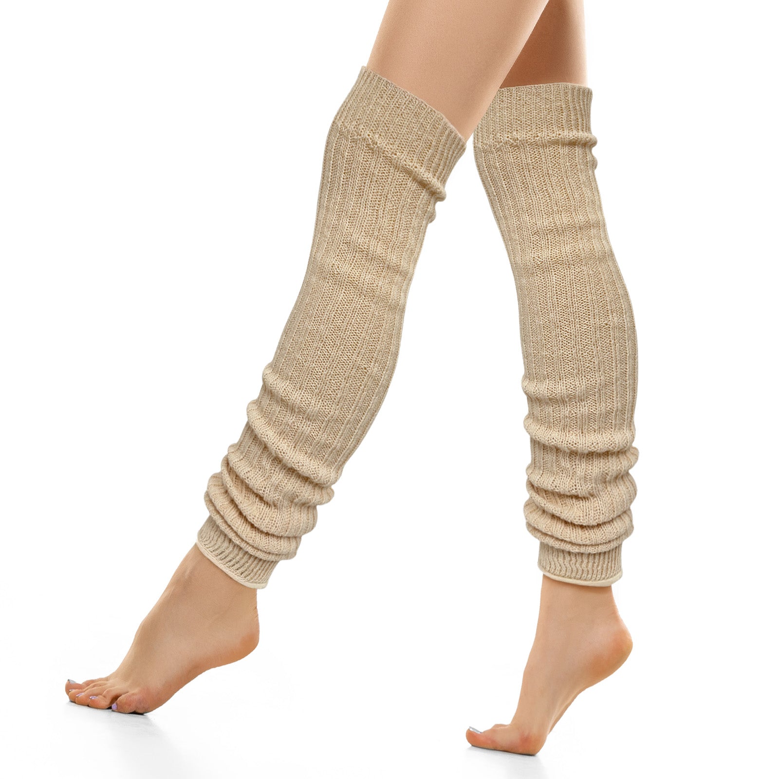 Wrapables Over The Knee Long Wool Blend Leg Warmers