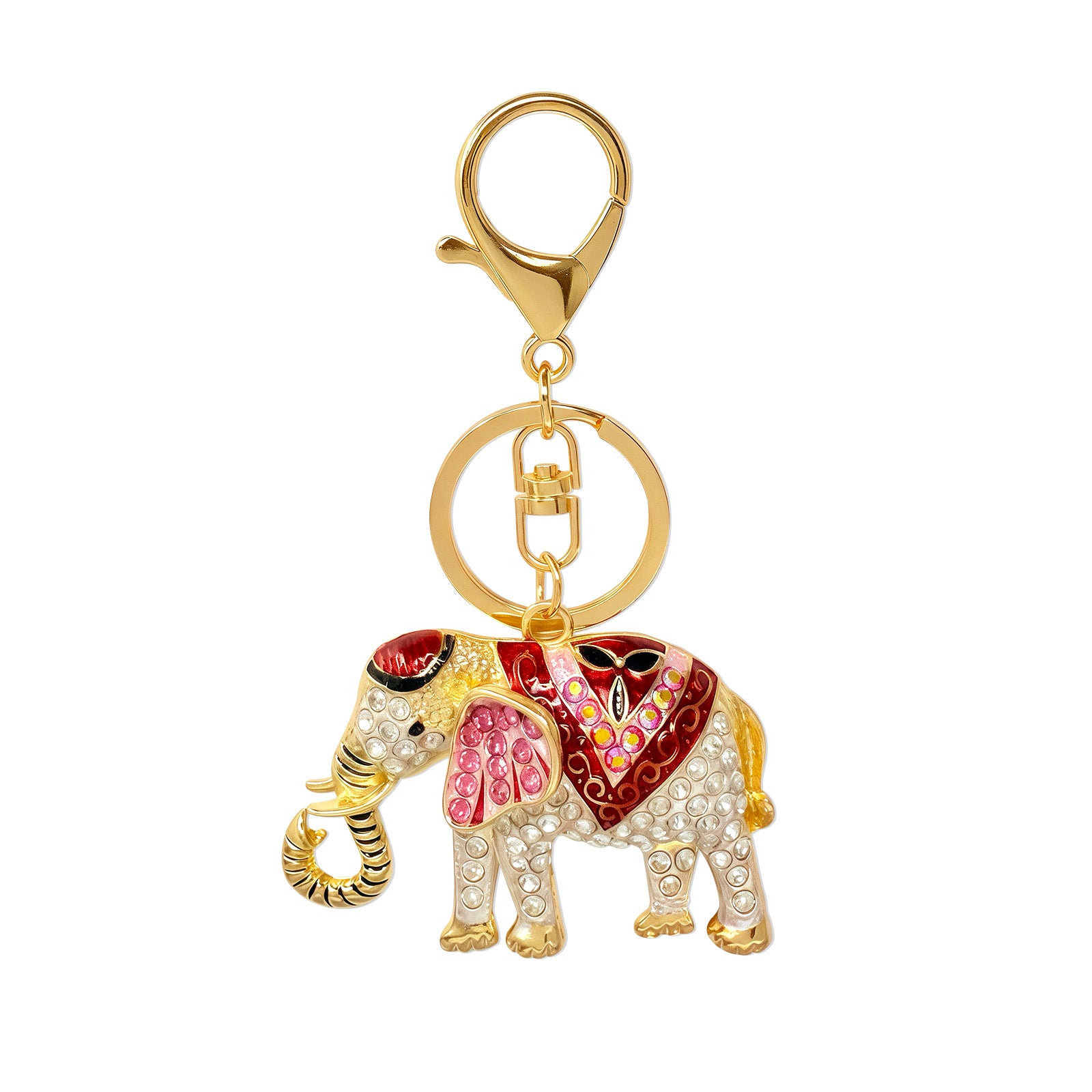 Wrapables Crystal Bling Keychain, Keyring Purse Handbag Pendant Charm