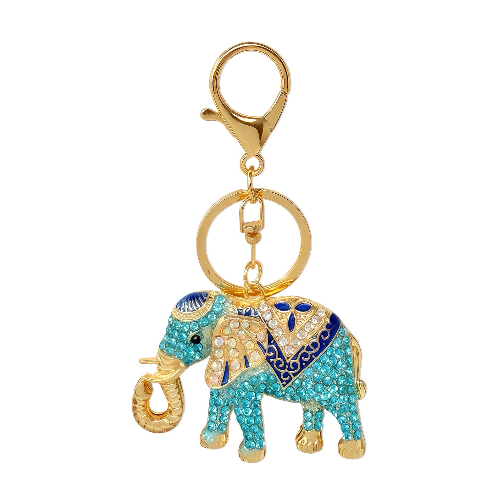 Wrapables Crystal Bling Keychain, Keyring Purse Handbag Pendant Charm