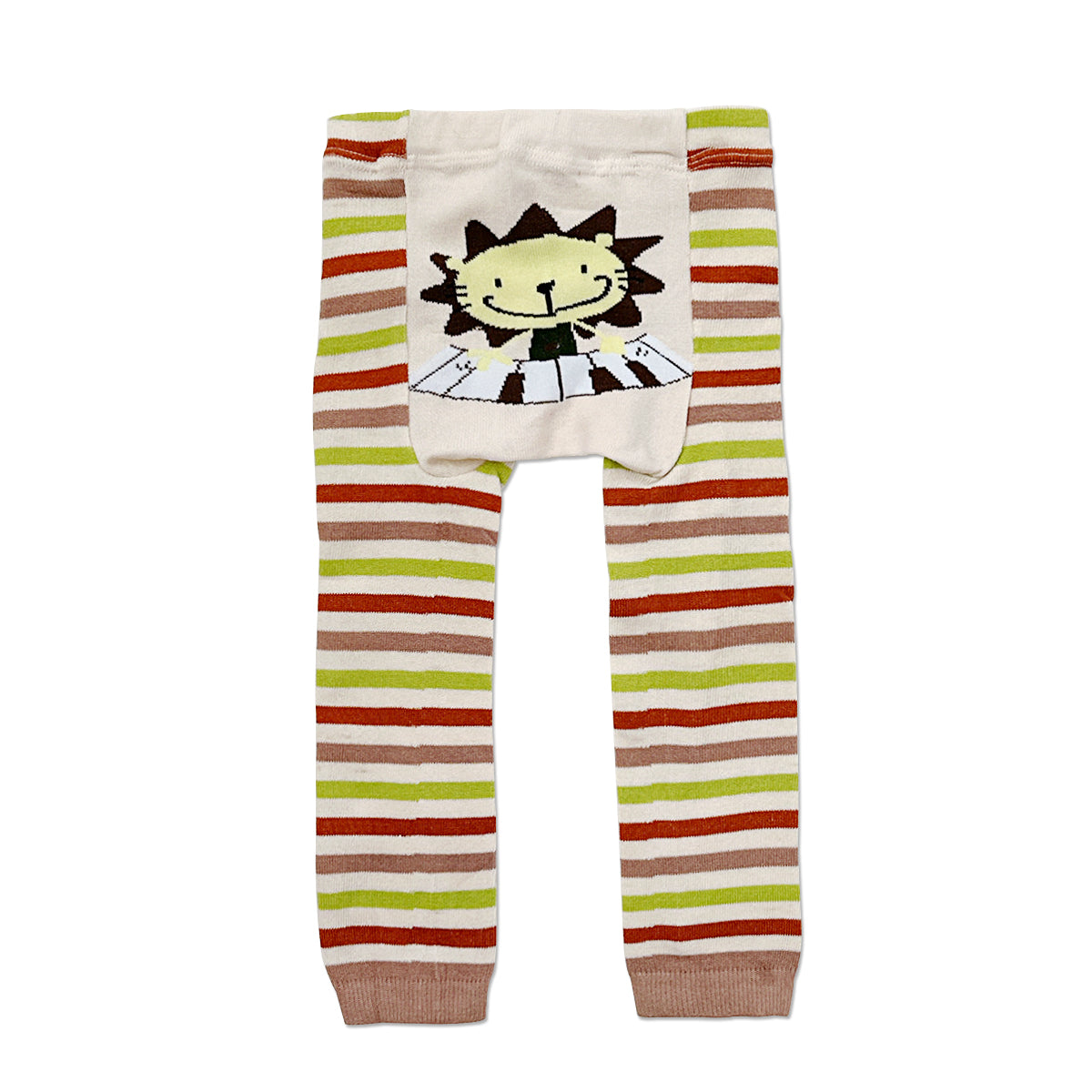 Wrapables Baby and Toddler Animal Leggings (Set of 3), 24 to 36 months, Donkey and Friends