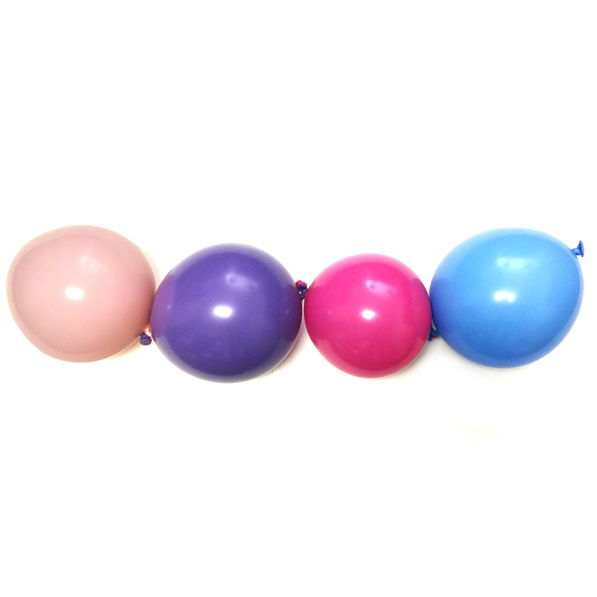 Wrapables 12 inch Latex Link-O-Loon Balloons (30 Pack)