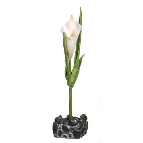 Calla Lilly Plant Aquarium Decor