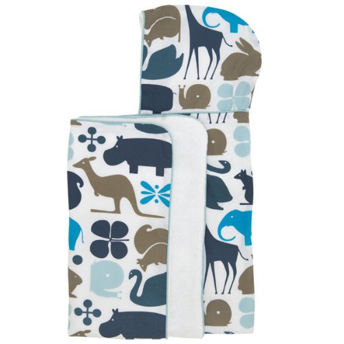 DwellStudio Hooded Towel Gio Aqua