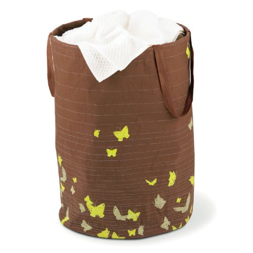Crunch Canvas Container - Mocha/Cactus