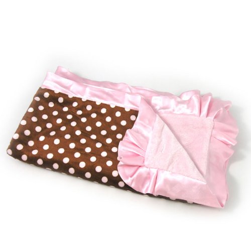 Polka Dots Velvet Blanket