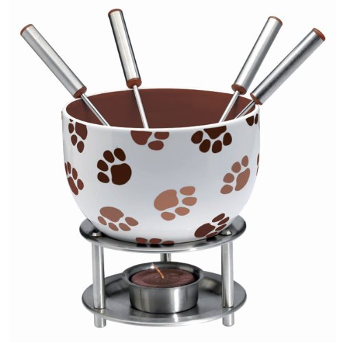 Chocolate Fondue Set - Paws