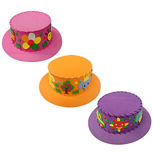 Wrapables DIY Party Top Hat (Set of 3)